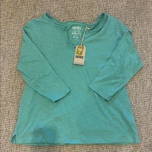 Fatface women’s tee.    Size 8.  Green